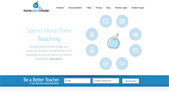 Desktop Screenshot of homeschoolminder.com